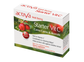 Activa Well-Being Starter Vit C, 45 vege caps