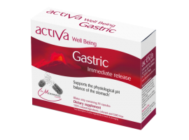 Activa Well-Being Gastric, 30 vege caps
