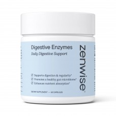 Zenwise Digestive Enzymes Plus Fast-Acting Probiotics, 60 vege caps